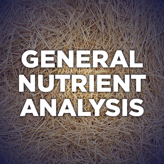 Dodson & Horrell Forage Analysis - General Nutrient Analysis
